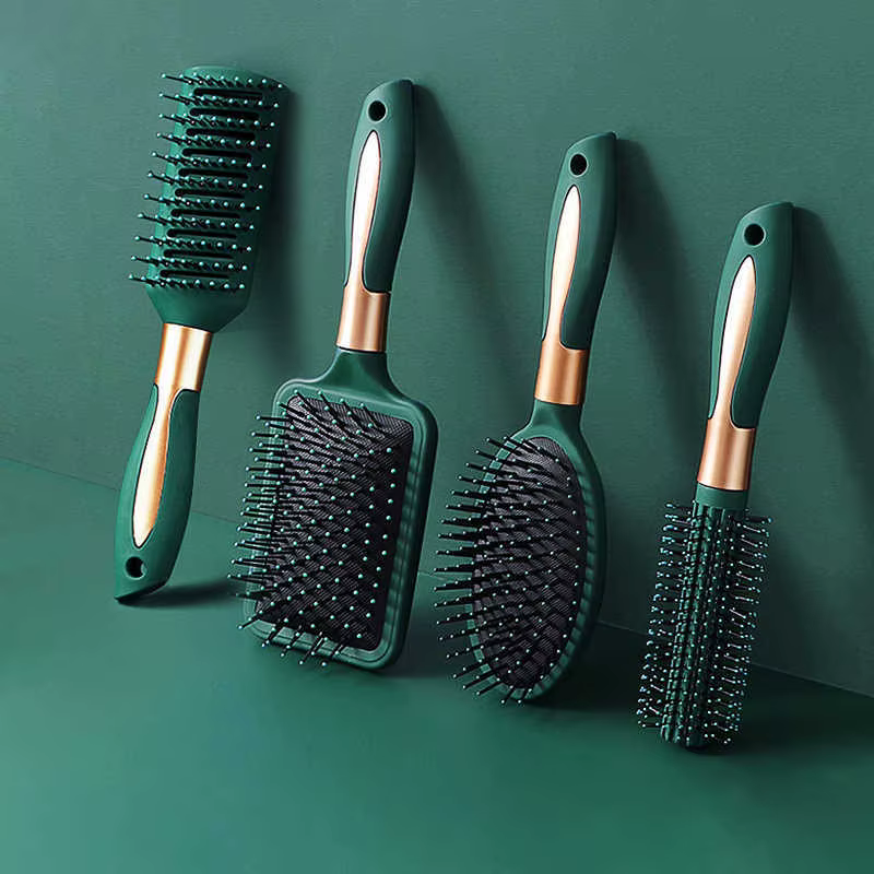 KLINA-Peigne à coussin d'air pour massage des cheveux, brosse à cheveux pour cuir chevelu, poignées