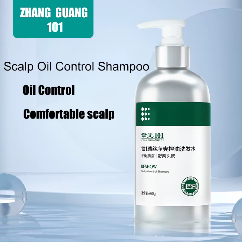 Zhang Guang 101 contrôle de l'huile apaisante cuir chevelu eau nettoyante équilibre à l'huile shampo