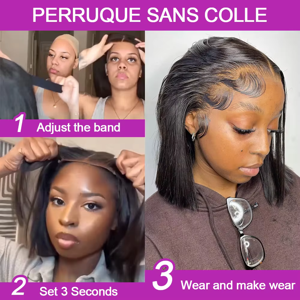 100% cheveux humains bouclés sans colle perruques 13x6 Hd dentelle avant perruque Jerry birman boucl