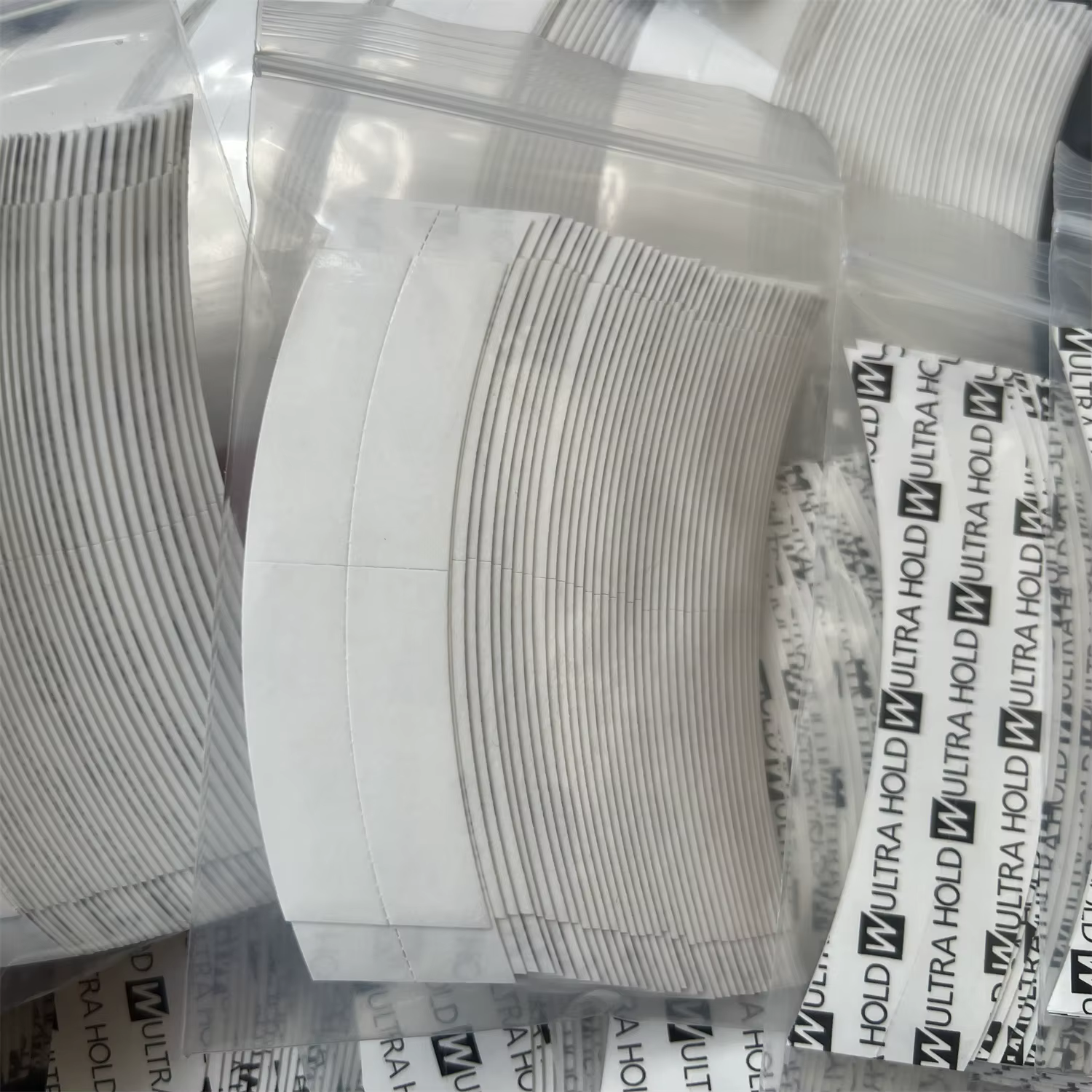 1/5/10/15 Packs de Bandes Adhésives Ultra Fortes Double Face pour Systèmes Capillaires, Super Adhési