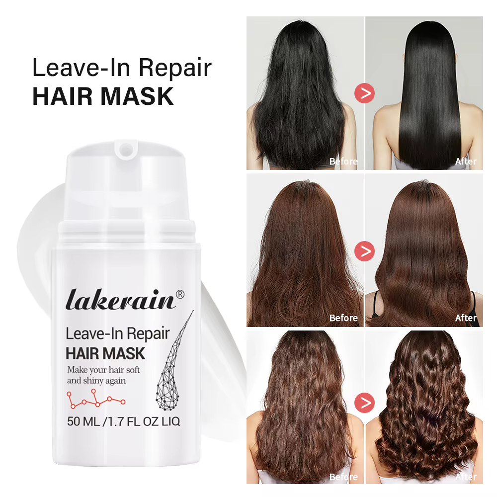 Après-shampooing pour cheveux abîmés, traitement, contrôle des frisottis, 18 masques capillaires, pr