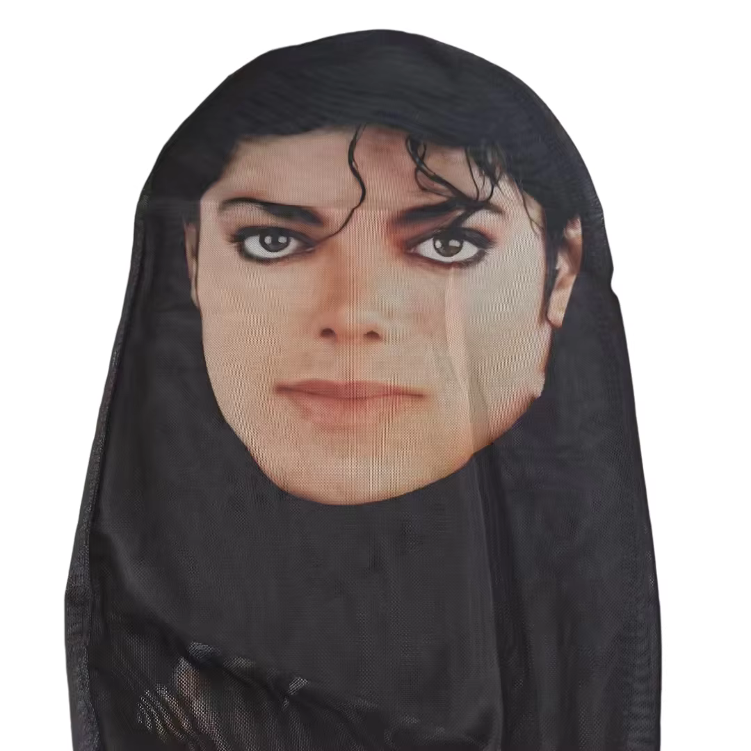 Cache-cou imprimé en 3D Michael Jackson, masque facial multifonctionnel d'extérieur, bandana, foular
