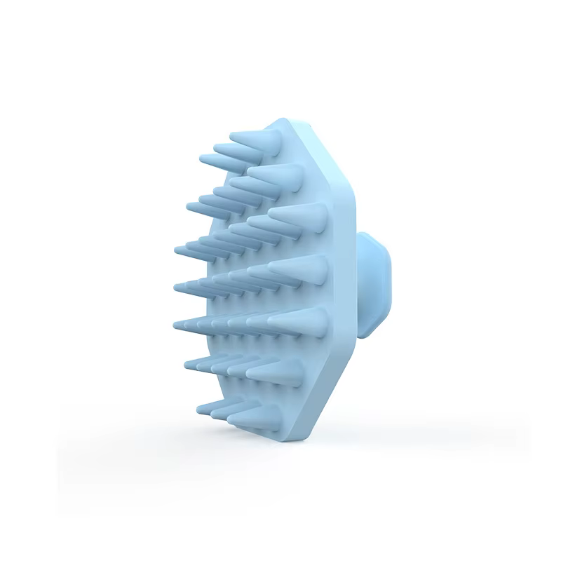 Brosse de Énergie en Silicone pour le Cuir oral elu, Peigne de Lavage des Cheveux, Douche, Bain, Spa