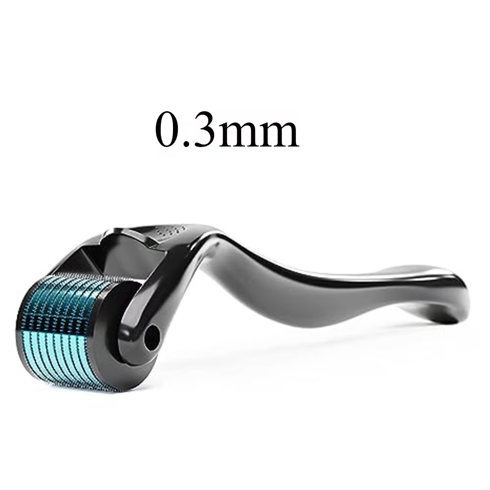 Rouleau Derma pour cheveux et barbe, 0.2/0.25/0.3mm, pour cultiver la peau du visage, 540 micro-aigu