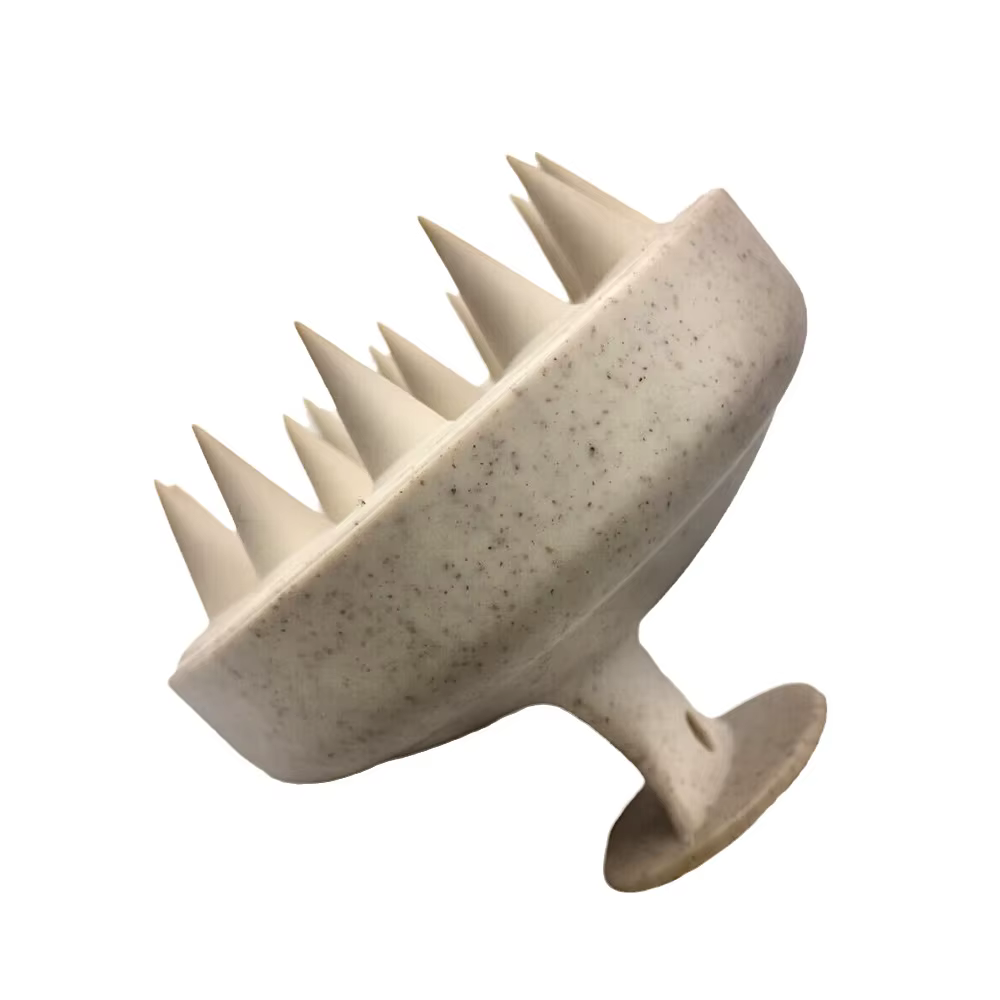 Paille de blé Silicone Tête Lavage Propre Soins Racine De Cheveux Démangeaisons Du Cuir Chevelu Mass