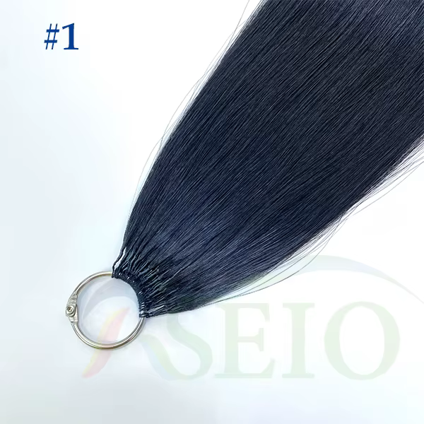 RSEIO – Extensions de cheveux en plumes, 100% cheveux naturels, confortables et invisibles, 16 "-26"