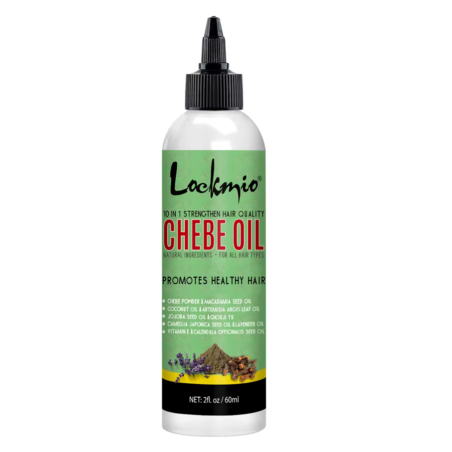 LOCKMIO Chebe huile capillaire pour cuir chevelu apaisant nourrissant racines produits de soins capi