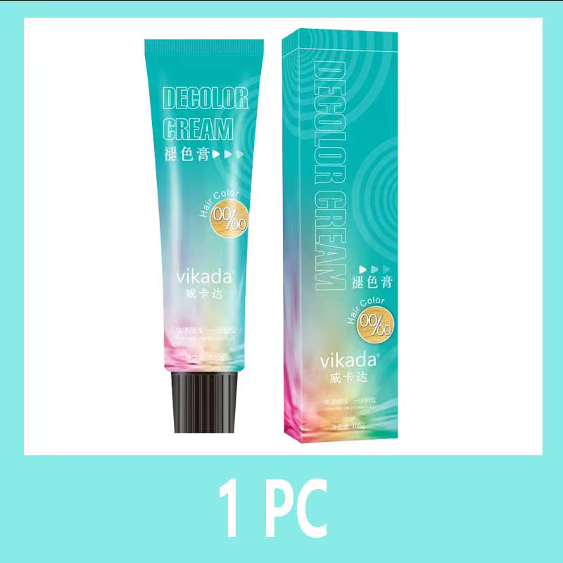 Pâte de décoloration de couleur pour cheveux, 9 degrés, or blanc, Agent de blanchiment insipide pour