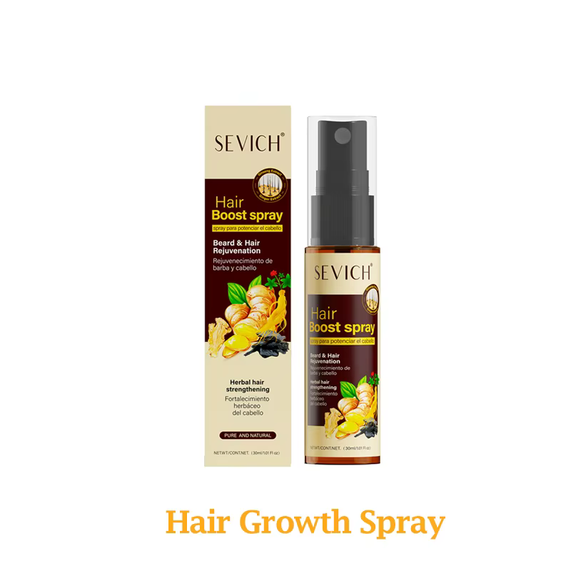 Sérum Huile Croissance Rapide des Cheveux, Huile de Croissance Capillaire Hydratation Intense, Spray