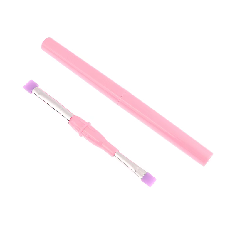 Brosse en silicone souple à double tête pour cils, outils de levage, stratification, séparation, ext