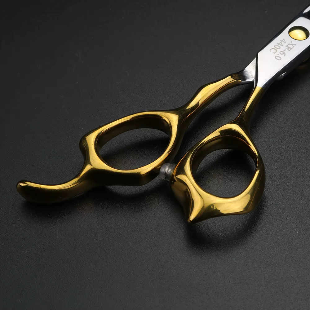 XUANFENG 6 pouces poignée en écailles de poisson coiffeur, ciseaux, outils de coiffure, ciseaux de c