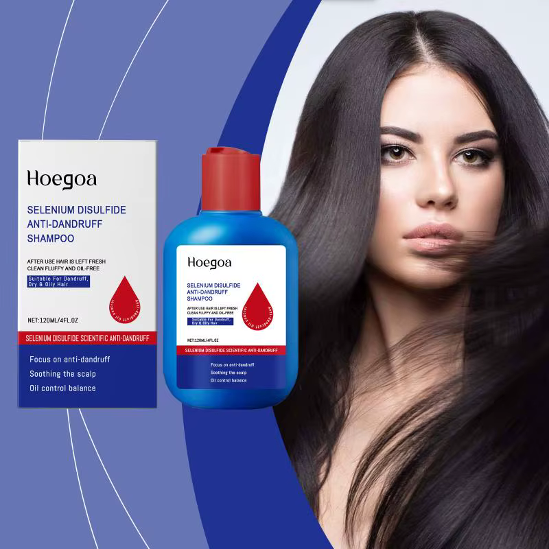 Shampoo au Sulfure de Sélénium Nettoyage en Profondeur Anti-Pelliculaire Réduit les Démangeaisons du