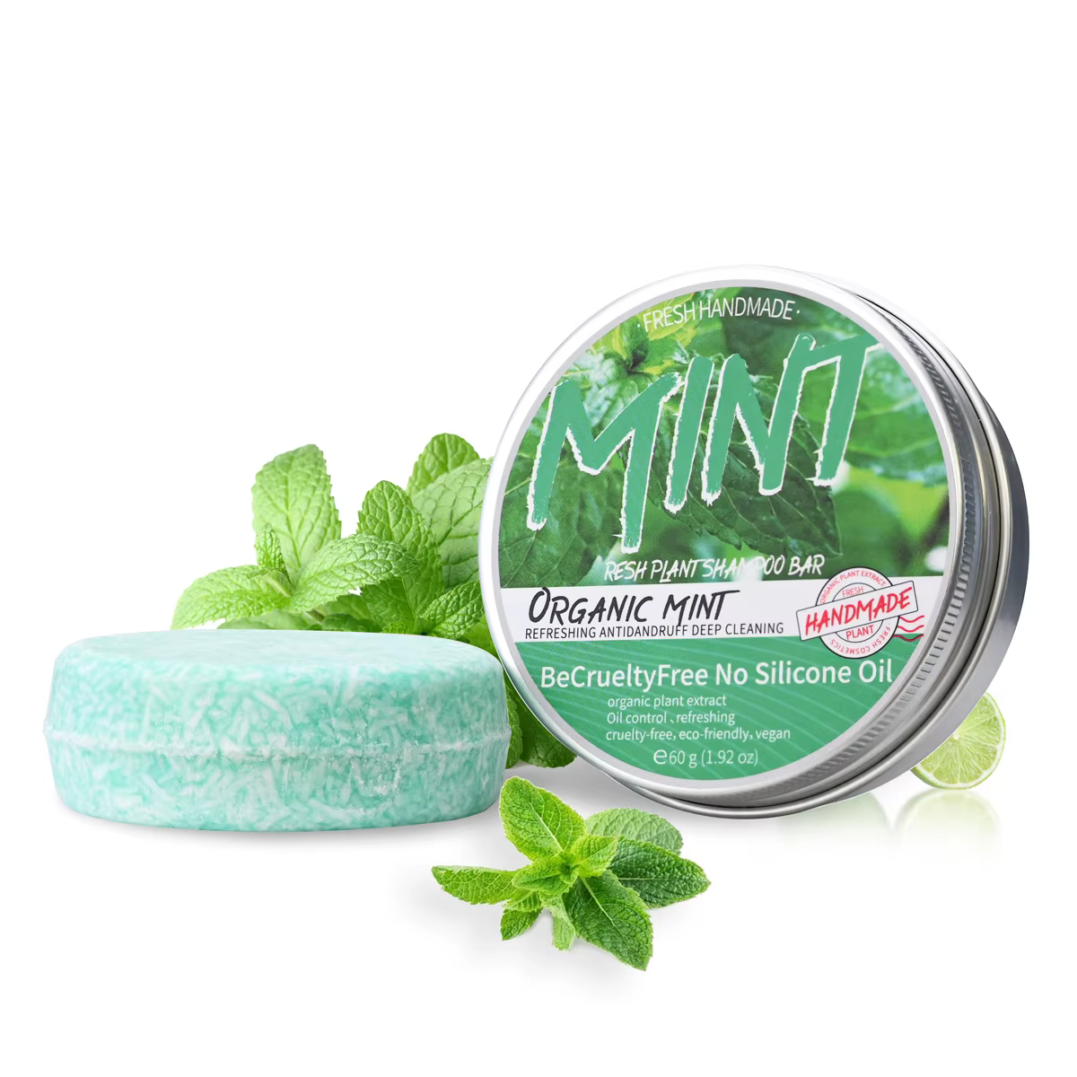 LH + 60g menthe glycérine savon Base shampooing barre nourrissant en profondeur cheveux shampooing s