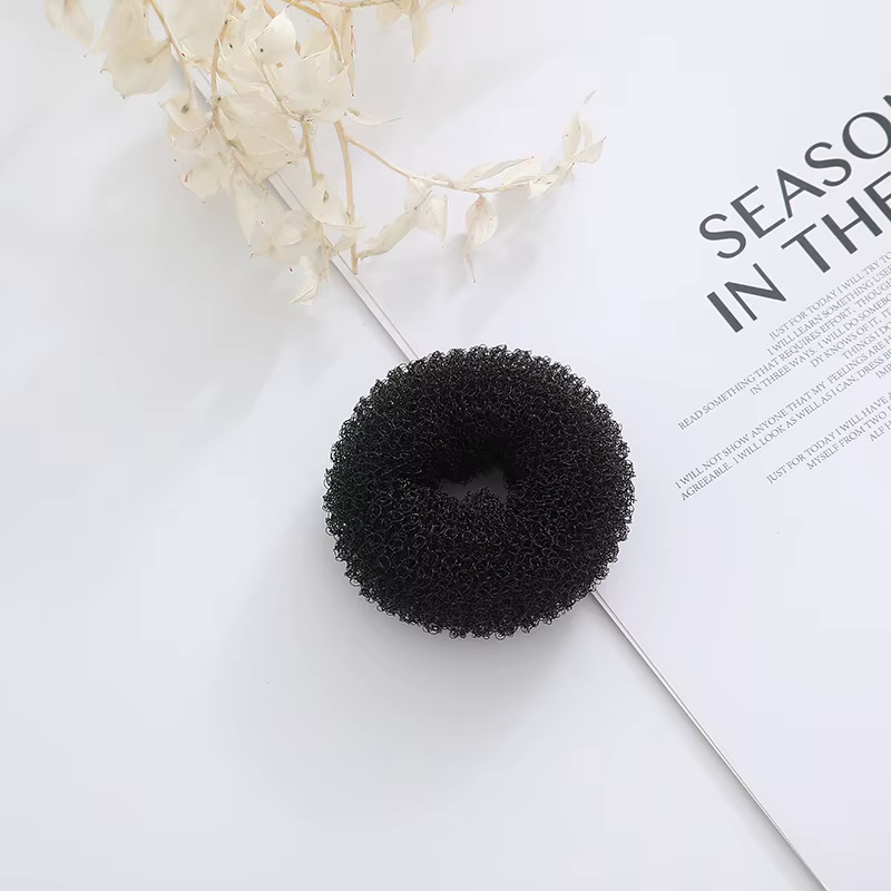 3 pièces chignon beignet mousse magique produits coiffure paresseux cheveux accessoires pour filles 