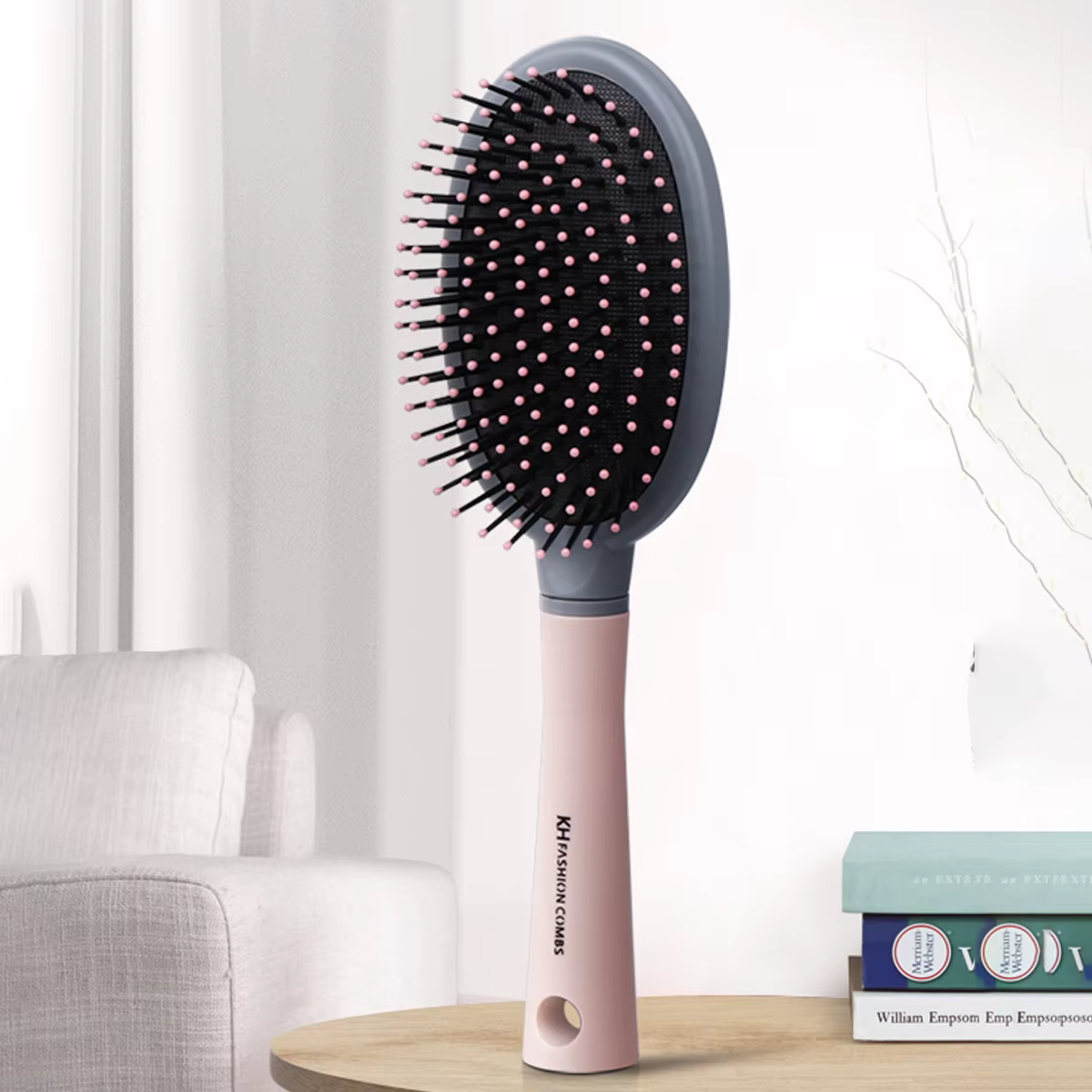 Brosse à cheveux démêlante pour cheveux ondulés/bouclés, peigne de Massage humide pour démêler, chev