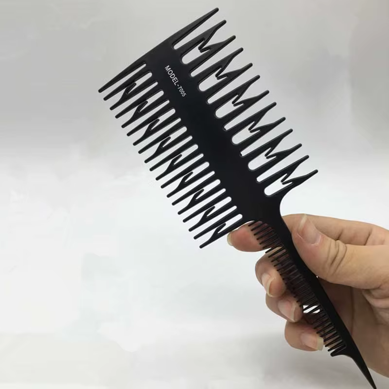 Peigne à cheveux teinture des cheveux mettre en évidence brosse à cheveux os de poisson queue de Rat