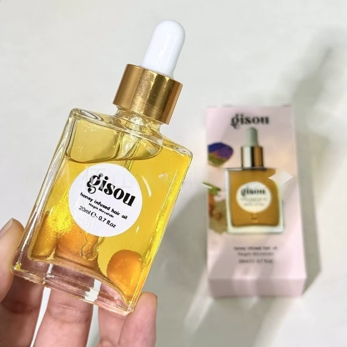 Mini Parfum Capillaire au Miel Soin Sans Rinçage pour Cheveux, Parfum d'Urgence pour Rendez-vous Gal