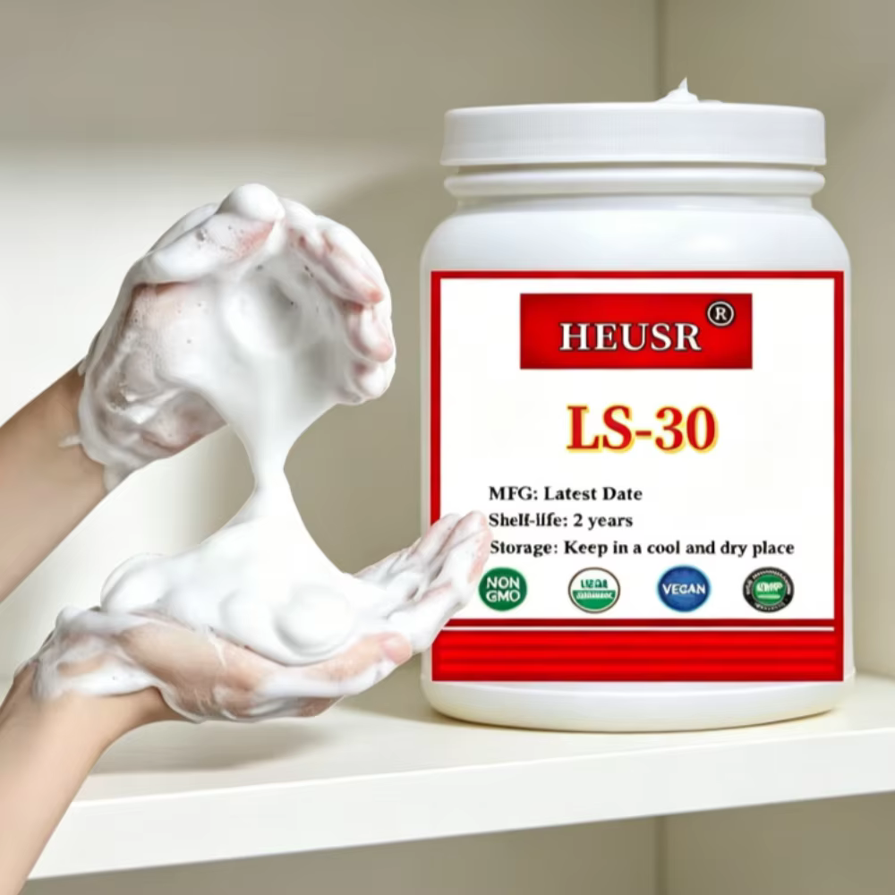 Agent moussant aux acides aminés, lauroyl sarcosinate de sodium LS-30, matière première pour shampoi