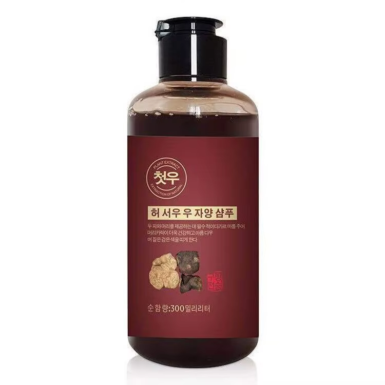 Polygonum-Shampooing pour cheveux multithorum, revitalisant organique naturel, shampooing réparateur