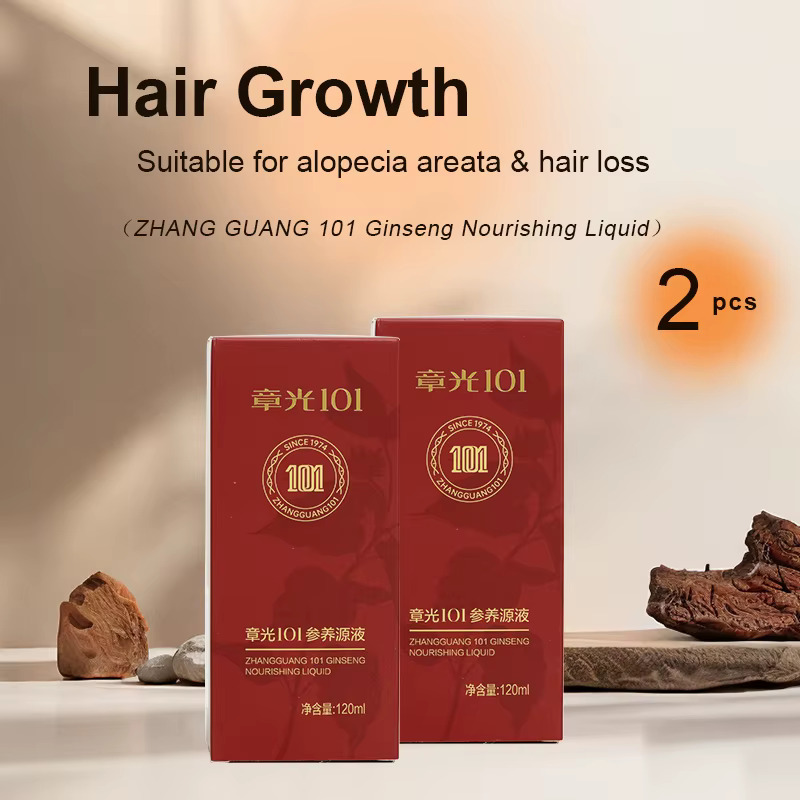 Zhang Guang 101 liquide nourrissant au Ginseng 120mlX2 formule à base de plantes chinoises Anti-pert
