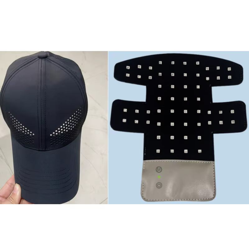 Nouveau Casque Laser en Maille pour la Croissance des Cheveux 660nm 850nm Thérapie par Lumière Rouge