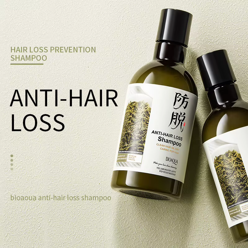 BIOAOUA shampooing Anti-chute de cheveux shampooing nourrissant pour cheveux pour shampooing plus fo