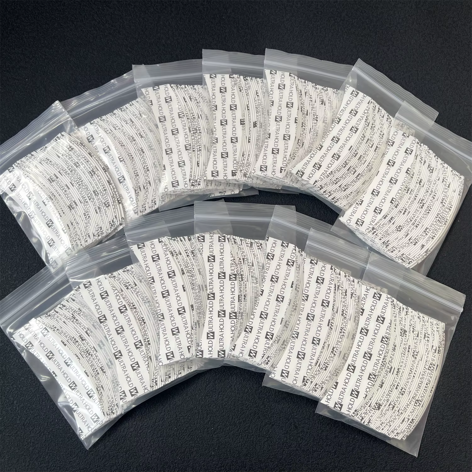 1/5/10/15 Packs de Bandes Adhésives Ultra Fortes Double Face pour Systèmes Capillaires, Super Adhési
