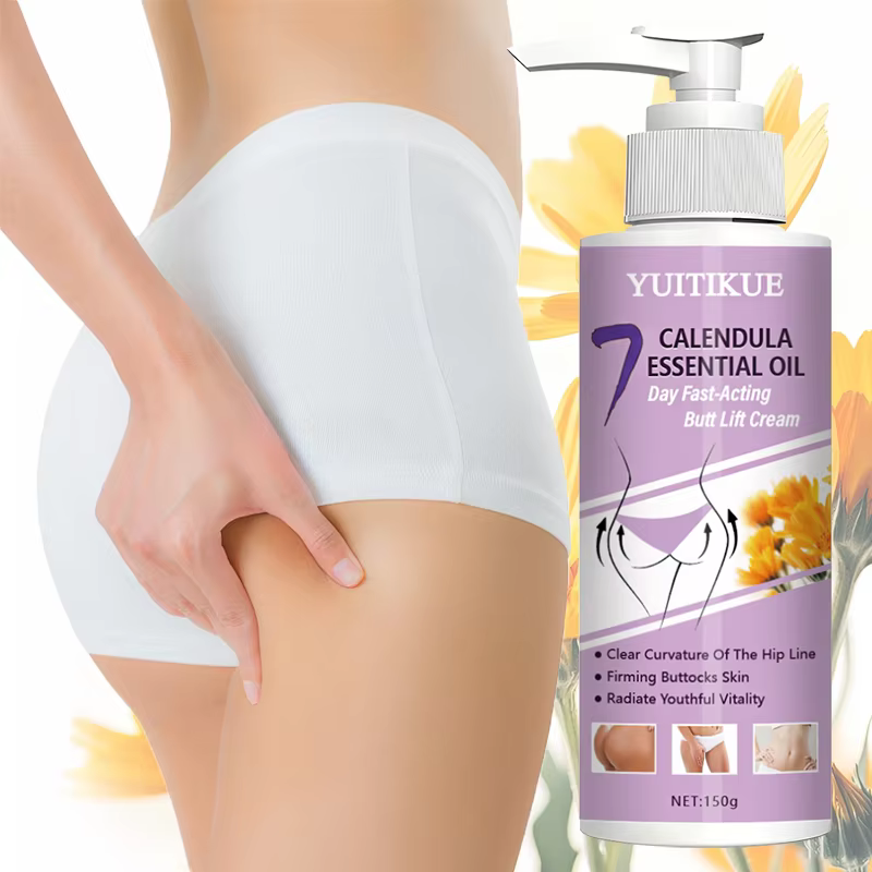 YUITIKUE Crème liftante pour fesses de 7 jours 150 g – Reafirmante à action rapide, avec 7 huiles de