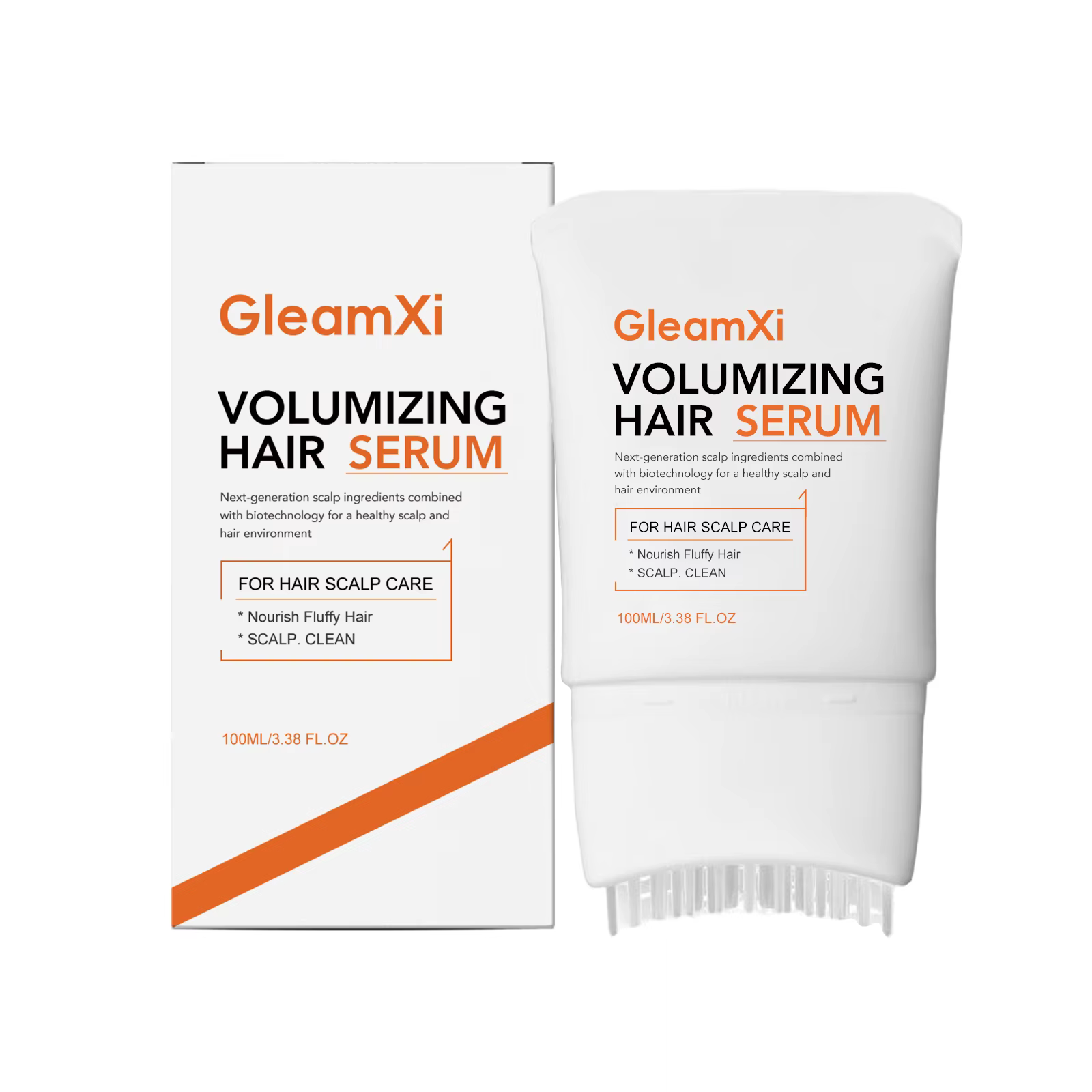 Sérum Capillaire Volumisant et Nourrissant pour le Cuir Chevelu, Anti-Frisottis, Lissant, Hydratant,