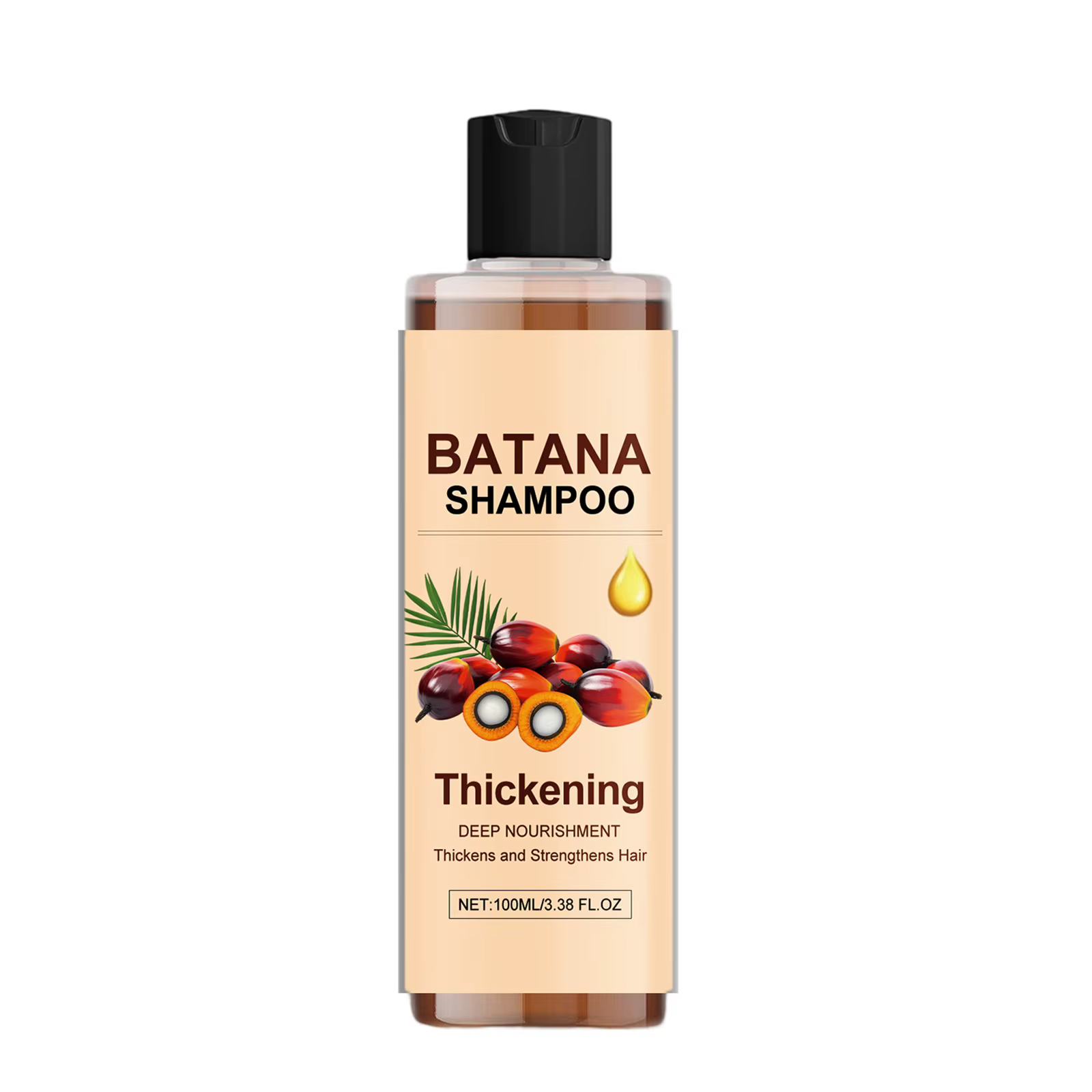 Shampooing Batana pour la croissance des cheveux, épaississant, fortifiant, anti-chute, anti-pellicu