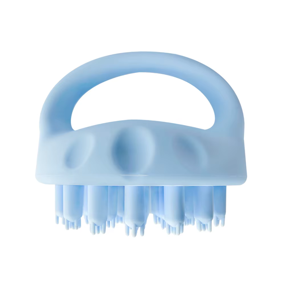 Brosse à shampoing pour masseur de cuir chevelu, brosse à shampoing en Silicone souple, brosse à sha