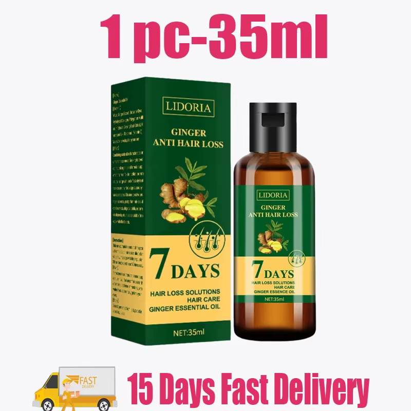 Sérum de croissance des cheveux 7 jours, Capsule essentielle de repousse rapide, Anti-perte de cheve