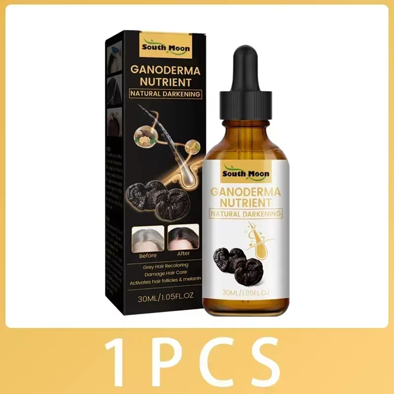 Sérum liquide de traitement des cheveux gris et blancs pour hommes et femmes, produit nourrissant, r