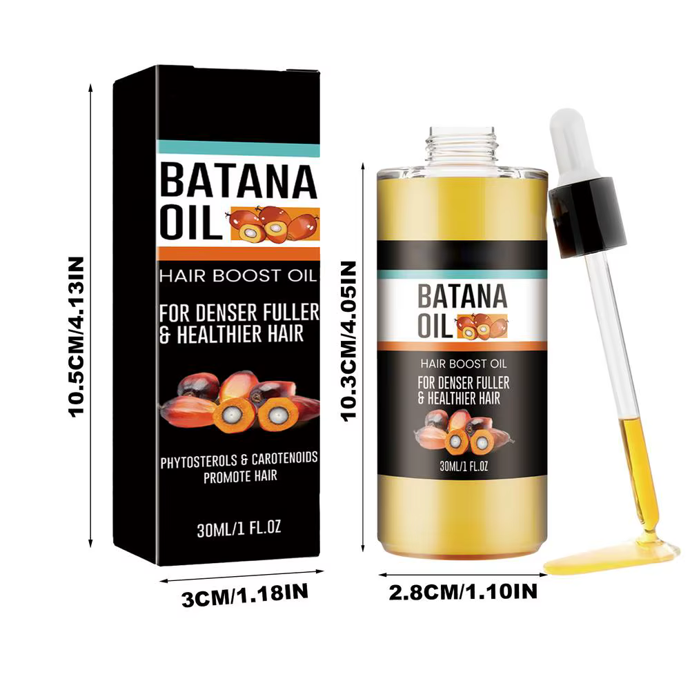 Nouvelle huile de Batana Pure naturelle pour la croissance des cheveux, beurre d'huile de Batana d'H