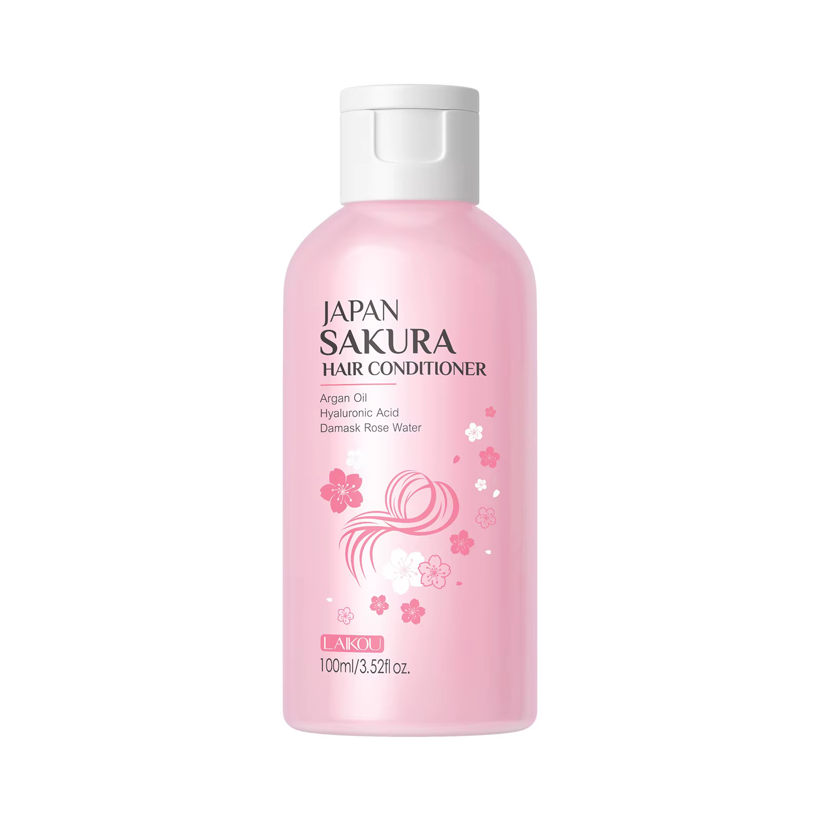 Shampooing/après-shampoing LAIKOU Japan Sakura pour réparer les cheveux abîmés, hydratant, nourrissa