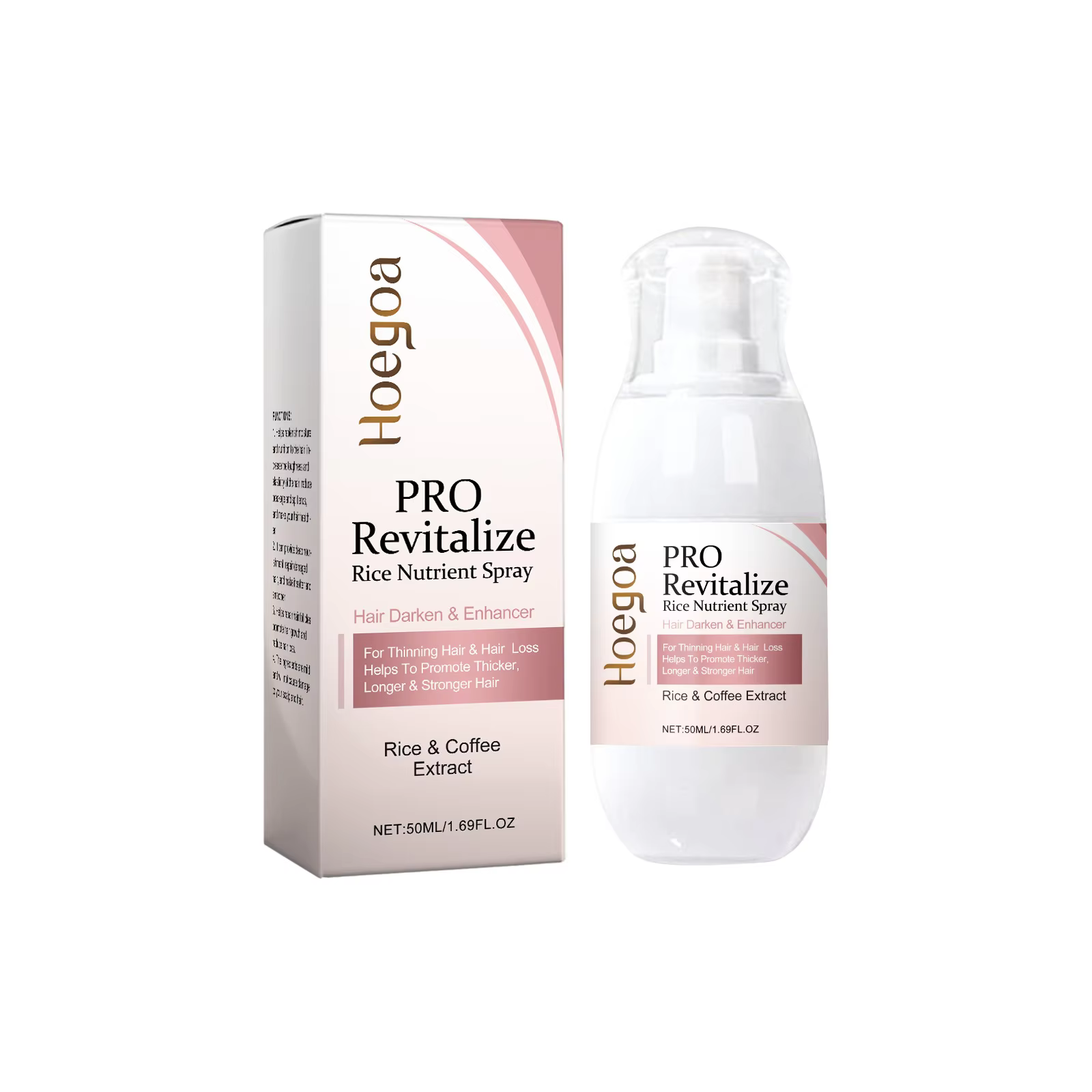 Eau de riz fermentée pour la croissance des cheveux, huile essentielle pour la repousse des cheveux,