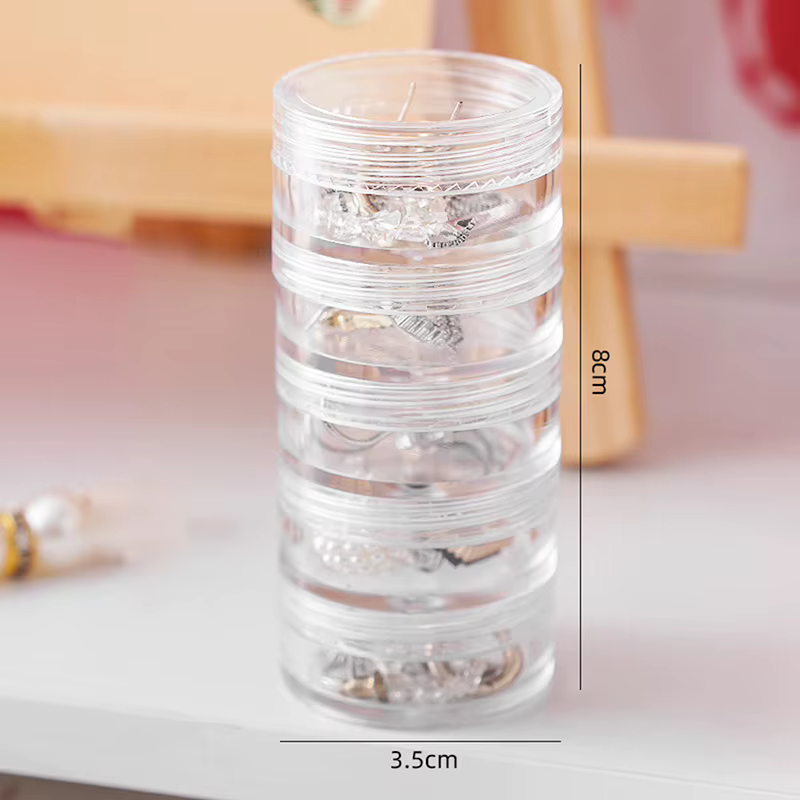 Mallette de rangement pour boucles de cheveux, accessoires pour cheveux, boîte de rangement pour bij