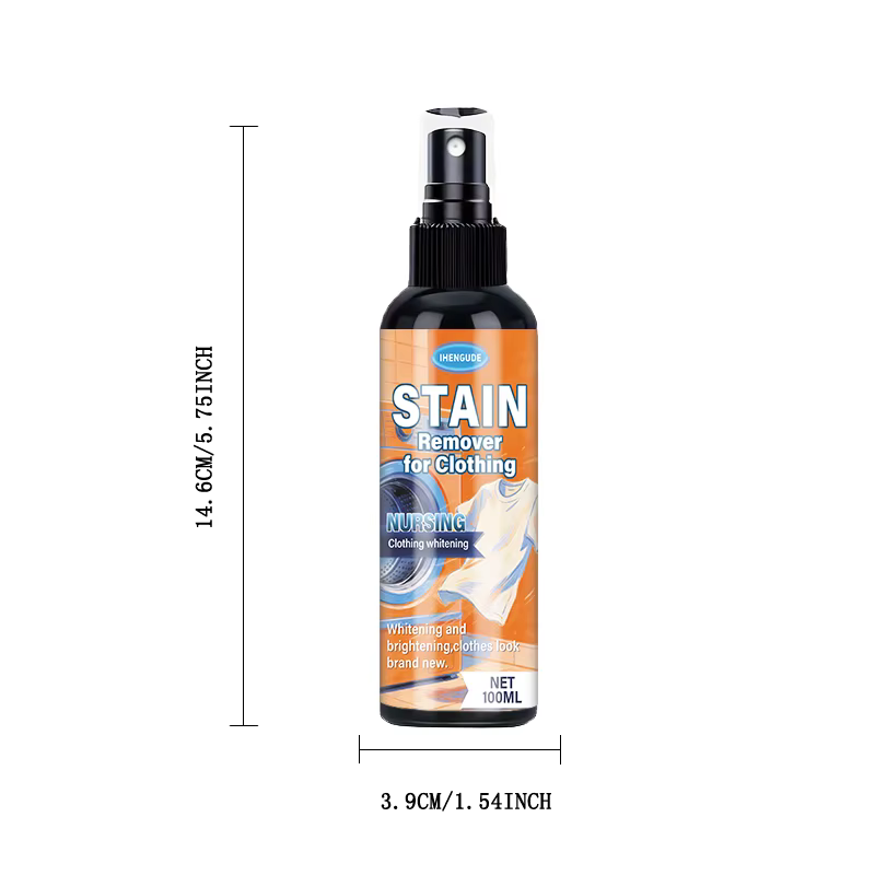 Nettoyant anti-taches pour vêtements sans eau - Action rapide, nettoyage en profondeur avec une puis