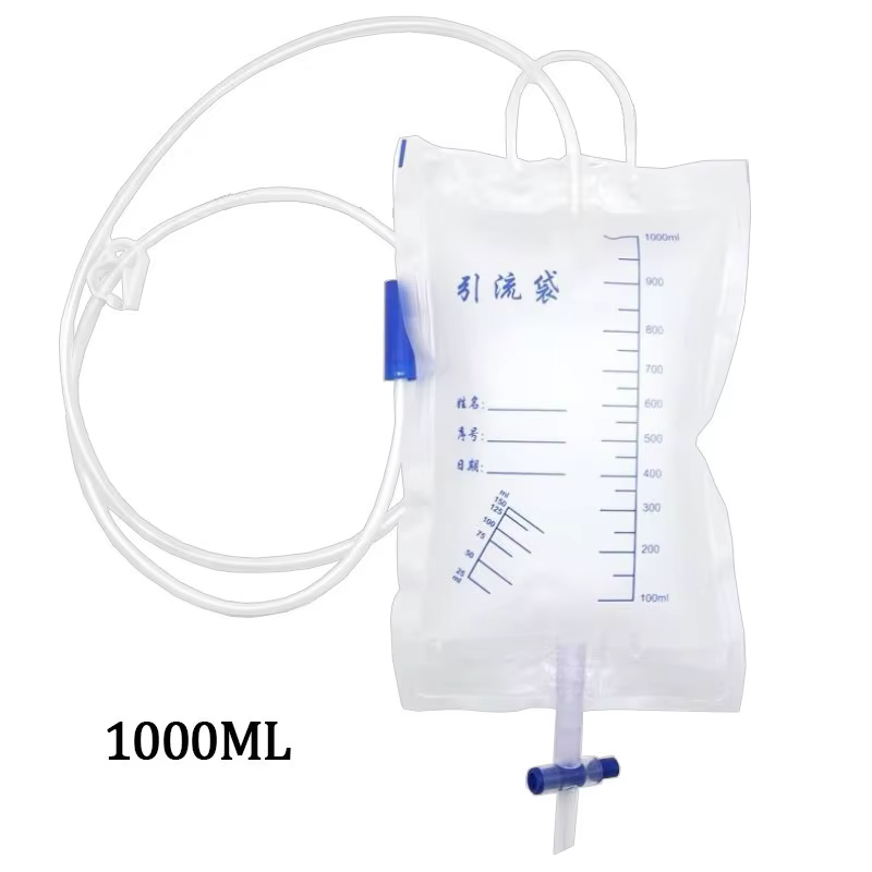 Sac de Drainage Anti-reflux, sac de collecte d'urine générale, sac de soins pour Incontinence urinai