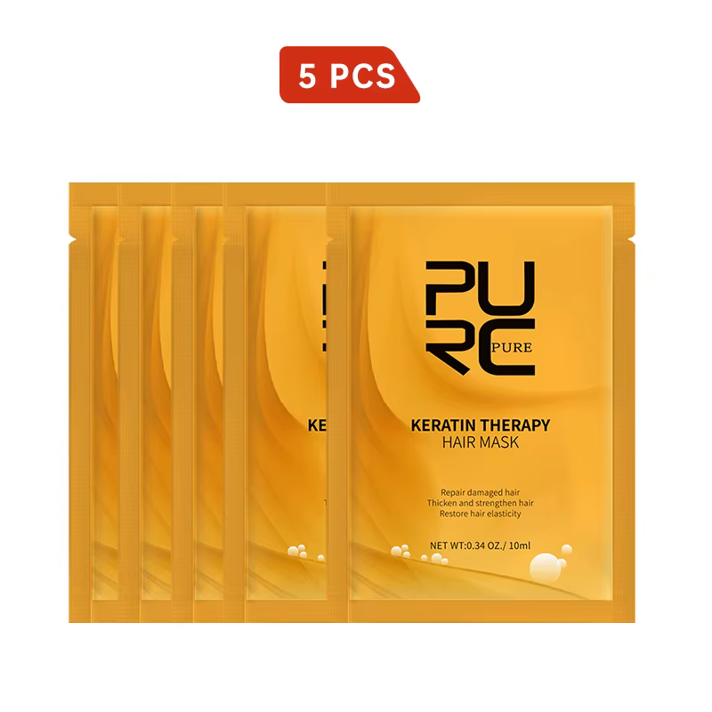 PURC masque capillaire disulfure liaison réparation frisottis sec endommagé prévenir la casse perte