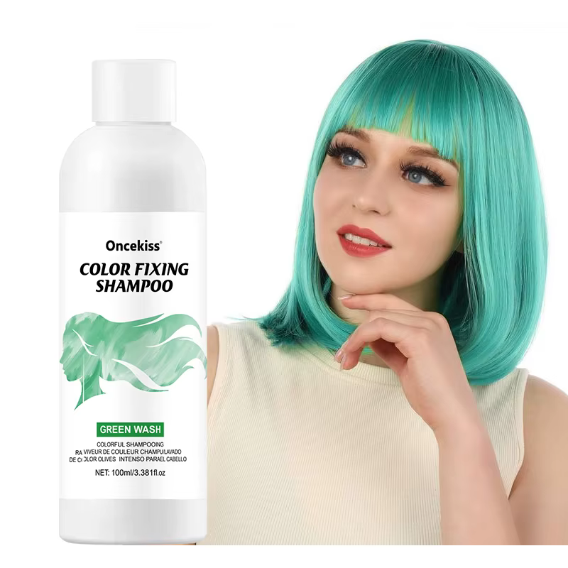 Shampoing violet fixateur de couleur, 100Ml, couverture de couleur grise, estompe les cheveux jaunes