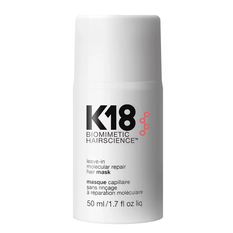 Masque capillaire réparateur moléculaire sans rinçage K18 50ml 150ml, traitement à la kératine pour