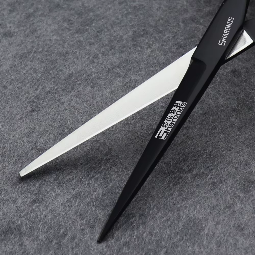 SHARONDS ciseaux professionnels de coiffure 440C barbier en acier japonais tondeuses spécialisées co