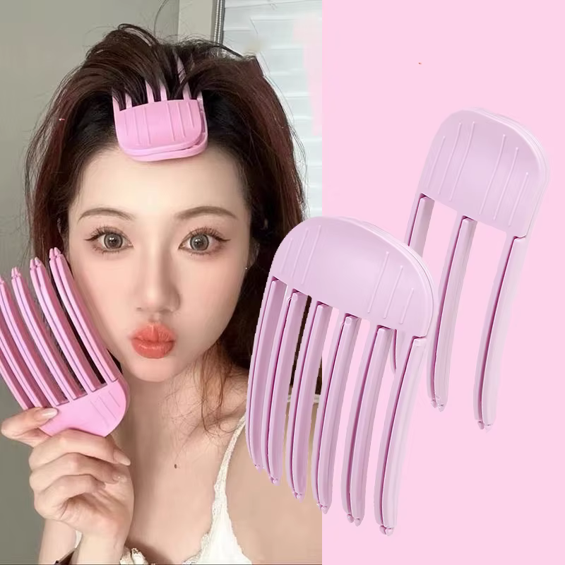 Épingle à cheveux moelleuse frangue à friser Clips racines de cheveux volumisantes pinces à cheveux 