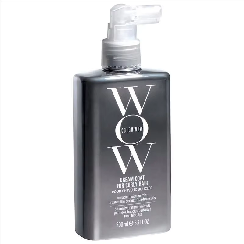 Color Wow Spray Fixateur Coiffant pour Cheveux Bouclés, Soin Anti-Frisottis Sans Rinçage, Masque Tra