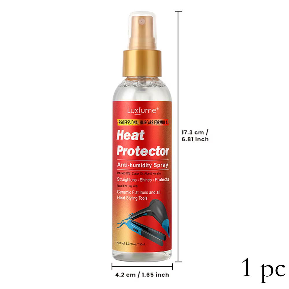Spray protecteur thermique pour cheveux 100 ml, qualité professionnelle, anti-frisottis, réparation