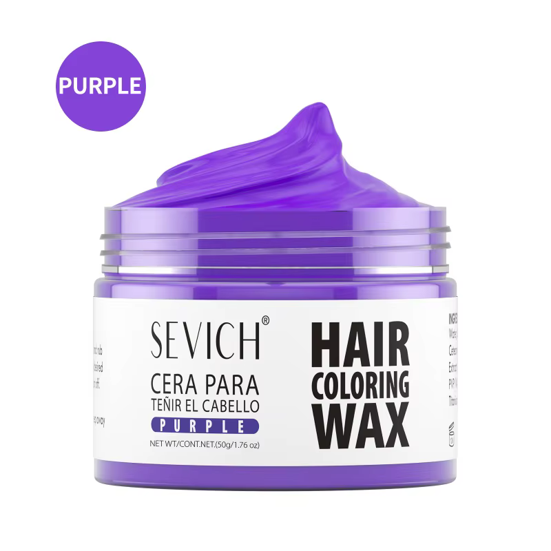 Cire colorante pour cheveux Halloween 13 couleurs 50g/120g, teinture temporaire DIY, cire pour cheve