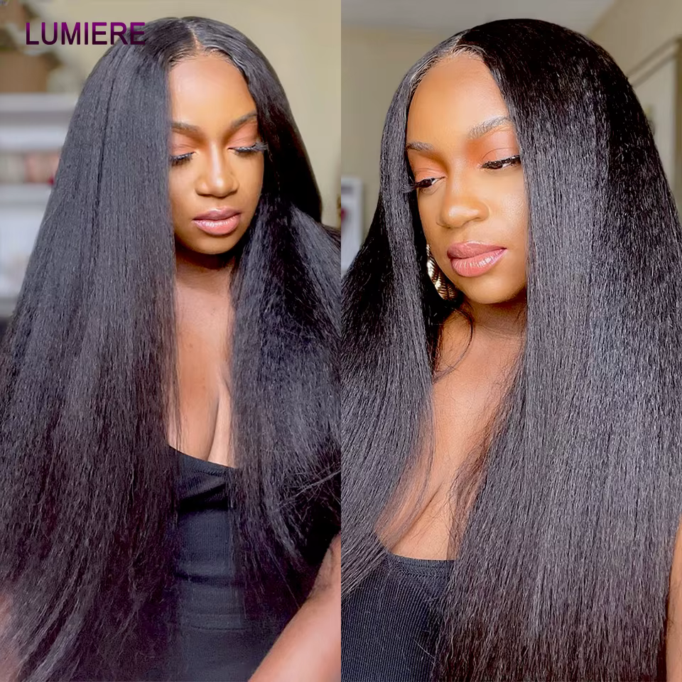 Crépus Yaki droit paquet de cheveux humains 100% vierge non transformé Jerry bouclés Extension de ch