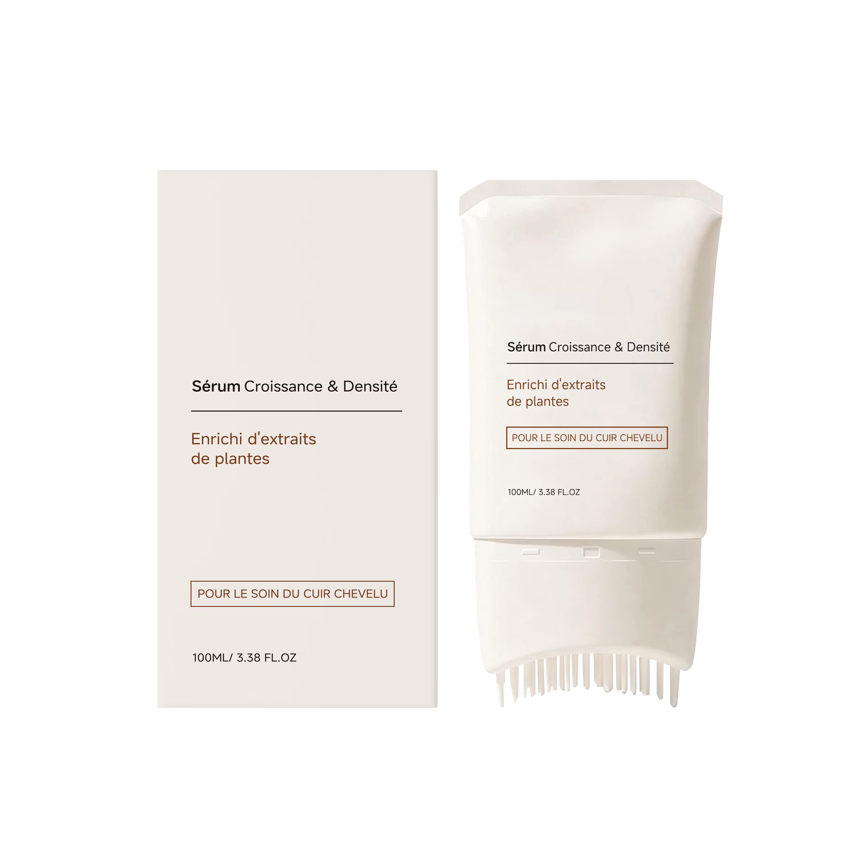 Sérum capillaire hydratant qui améliore la texture des cheveux, éclaircit, booste le volume et la do