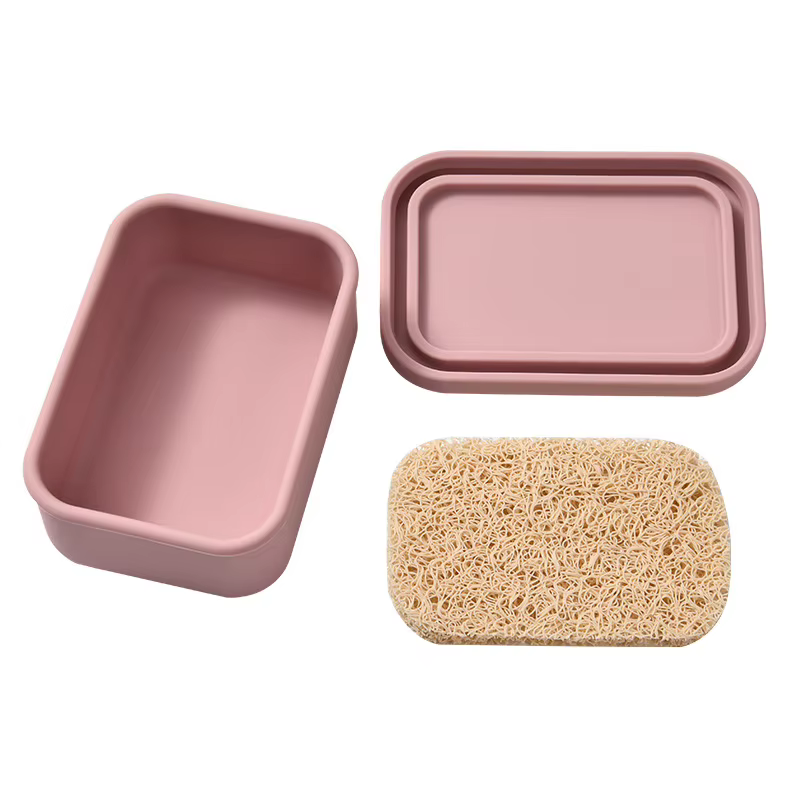 Support de barre de shampoing solide, grand étui à savon de voyage étanche, boîte à savon en Silicon